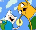 Finn y Jake, dos grandes amigos de Adventure Time