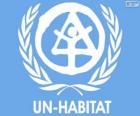 Logo UN-HABITAT, Programa de Naciones Unidas para los Asentamientos Humanos