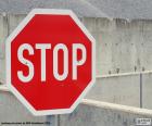 Señal de stop, alto, pare
