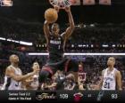 Finales NBA 2013, 4º Partido, Miami Heat 109 - San Antonio Spurs 93