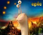 El caracol Grub es el mejor amigo de Mub