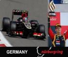 Romain Grosjean - Lotus - Gran Premio Alemania 2013, 3er Clasificado