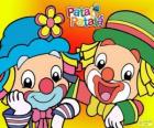 Patati y Patatá, los dos payasos son grandes amigos