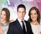 Germán con Jade y Esmeralda