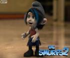 Vexy, la pitufina de los Traviesos creada por el malvado brujo Gargamel