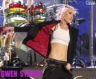 Gwen Stefani, cantante estadounidense 