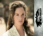Rebecca Reid (Ruth Wilson) en la película El Llanero Solitario