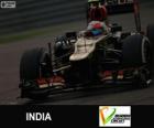 Romain Grosjean - Lotus - Gran Premio de la India 2013, 3er Clasificado