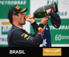 Mark Webber - Red Bull - Gran Premio de Brasil 2013, 2º Clasificado