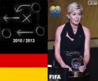 Silvia Neid entrenadora del Año FIFA 2013 del fútbol femenino
