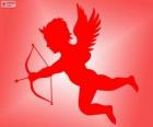 Cupido con el arco y la flecha