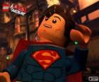 Superman, un superhéroe de la película Lego