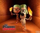 Sr. Peabody y Sherman en una de sus aventuras en Egipto