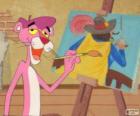 La Pantera Rosa es pintor
