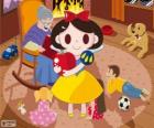 Blancanieves con la manzana envenenada