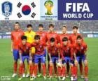 Selección de Corea del Sur, Grupo H, Brasil 2014
