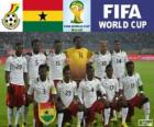 Selección de Ghana, Grupo G, Brasil 2014