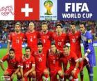 Selección de Suiza, Grupo E, Brasil 2014