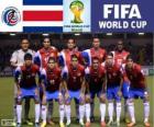 Selección de Costa Rica, Grupo D, Brasil 2014