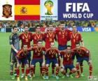 Selección de España, Grupo B, Brasil 2014