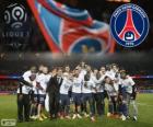 Paris Saint Germain, PSG, campeón de la Ligue 1 2013-2014, liga de fútbol de Francia
