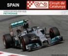 Nico Rosberg - Mercedes - Gran Premio de España 2014, 2º Clasificado