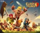 Varias tropas del juego Clash of Clans