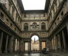 Palacio de los Ufizzi, Florencia, Italia