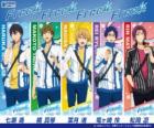 Los cinco protagonistas principales de Free, Iwatobi Swimmming Club