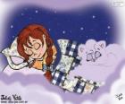 Dulces sueños. Dibujo de Julieta Vitali