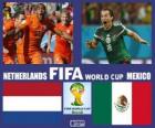 Países Bajos - México, octavos de final, Brasil 2014
