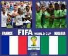 Francia - Nigeria, octavos de final, Brasil 2014
