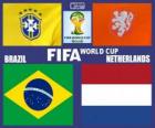 Partido por el 3er puesto, Brasil 2014, Brasil vs Países Bajos