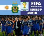 Argentina 2º clasificado del Mundial de Fútbol Brasil 2014