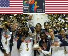 Estados Unidos de América, campeón de la Copa del Mundo de Baloncesto FIBA 2014