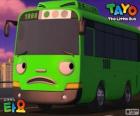 ROGI un autobús verde divertido y travieso