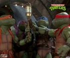 Alcantarillas, Las Tortugas Ninja