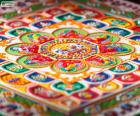 Detalle de mandala