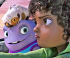 Protagonistas del film Home
