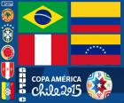 El grupo C de la Copa América Chile 2015, formado por Brasil, Colombia, Perú y Venezuela