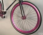 Rueda delantera bicicleta