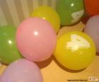 Globos de varios colores para todas las vuestras celebraciones con números