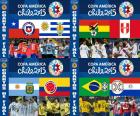 Los cruces de cuartos de final en la Copa América Chile 2015
