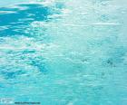 Agua de piscina