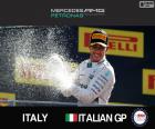 Lewis Hamilton celebra su victoria en el Gran Premio de Italia 2015
