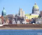 Harrisburg es la capital del estado de Pensilvania, en el condado de Dauphin, Estados Unidos