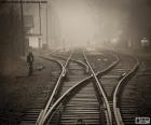 La vía férrea es la infraestructura básica del transporte ferroviario 