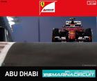 Kimi Raikkonen, Ferrari, Gran Premio de Abu Dabi 2015, tercer puesto