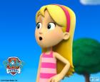 Katie es una niña de 10 años que trabaja en la clínica veterinaria. PAW Patrol