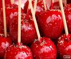 Un delicioso postre para los más pequeños para Navidad, manzanas caramelizadas